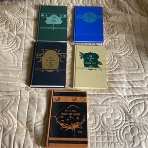 Vintage nature books